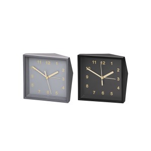 Laikrodis žadintuvas 15x7,5x15 cm (mix - 2 spalvos) 4Living 617103