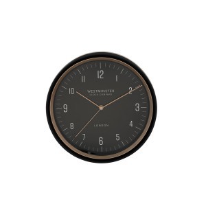 Laikrodis sieninis juodos spalvos D29 cm Atmosphera 200309