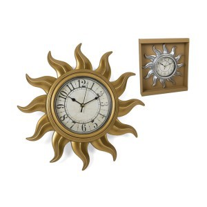 Laikrodis sieninis Saulė 38 cm (2 mix) 8430540510042