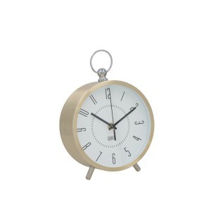 Laikrodis pastatomas 17.5x6.9x24.8 cm aukso sp. 8445393530901