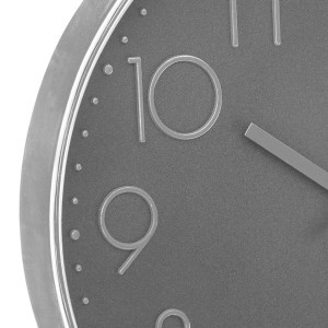 Laikrodis sieninis (mix, sidabro spalvos detalės) D30 cm Atmosphera 167038B