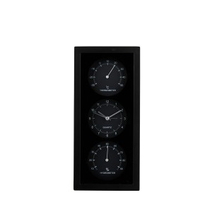 Laikrodis sieninis (termometras, higrometras) 26x12x5 cm ARTICASA 871125258787