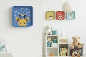 Laikrodis sieninis vaikiškas 20x20 cm ZEG4603