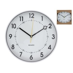 Laikrodis sieninis D31.5 cm baltas 8445393530796