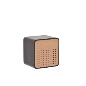 Laikrodis žadintuvas su Bluetooth  juodas 8x6x8 cm 9626B Interval Widdop