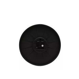 Laikrodis sieninis plastikinis juodas D 30 cm W9961 Hometime Widdop