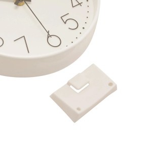 Laikrodis stalinis baltas  D 20 cm W2991 Hometime Widdop