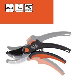 Sekatorius 200 mm BlackDecker 871125223417