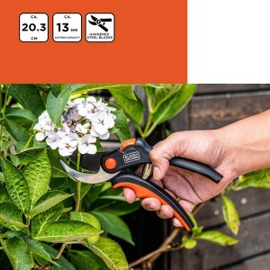 Sekatorius 200 mm BlackDecker 871125223415