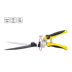 Žirklės žolei tefloninės 335 mm 180 laipsnių 0580513 Crownman