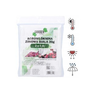Agrodanga balta 30g/m2 2x5 m (apsauga iki -4 C) AGO2128