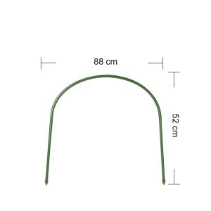 Lankas lysvei dengtas plastiku 11 mm 52x88 cm HR-B015 (50)