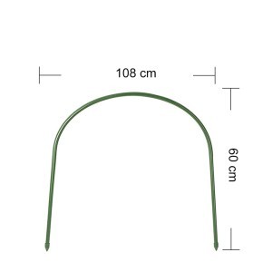 Lankas lysvei dengtas plastiku 11 mm 60x108 cm Gardenita (50)