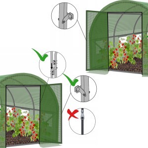 Šiltnamis žalias 3x2x2 m TUN3941