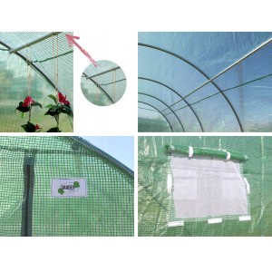 Šiltnamis žalias 3x2x2 m TUN3941