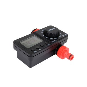 Automatinis sodo laistymo valdiklis LCD, 6 ciklai/d., 1–360 min YT-90200 YATO