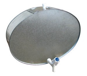 Praustuvas cinkuotas su kranu 20 l 070117