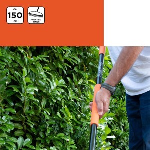 Grėblys 14 dantų lankinis 150x35 cm BlackDecker 871125223446