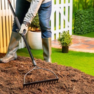 Grėblys 14 dantų lankinis 150x35 cm BlackDecker 871125223446