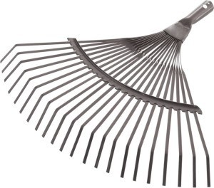 Grėblys-šluota metalinis 22 dantų be koto 0581022 Crownman