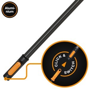 Kotas aliumininis universalus OneClick įrankiams L 161 cm Fiskars 1080547