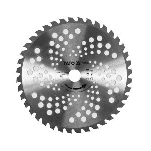 Diskas trimeriui TCT 40T 25,4x255 mm YT-85150 YATO