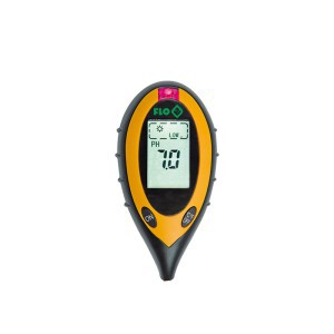Termometras dirvožemiui skaitmeninis 4IN1 (-9 +50) 18x7,5 cm 9V 89000 FLO