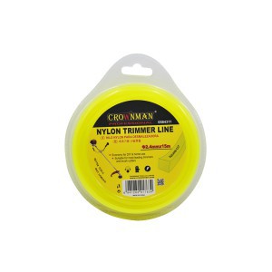 Valas žoliapjovei kvadratinis 2,4 mm*15 m 0584311 Crownman (10)
