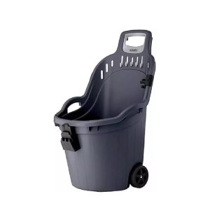 Vežimėlis sodo plastikinis 59,5x53x88,5 cm 50 l 76211 Italija STEFANPLAST (6)