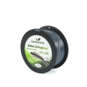 Valas žoliapjovei apvalus su šerdimi 3,0 mm 100 m Gardenita (12)