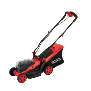 Žoliapjovė akumuliatorinė 2x18V 34 cm b/a YT-85221 YATO