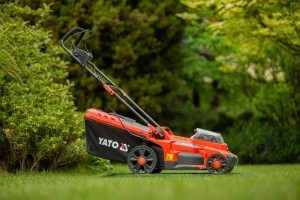 Žoliapjovė akumuliatorinė 2x18V 37 cm b/a YT-85223 YATO