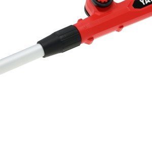 Trimeris akumuliatorinis teleskopinis bešepetėl. 18V 2Ah su krovikliu YT-85019