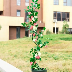 Kuoliukas augalams spiralinis dengtas plastiku 120 cm 11 mm Gardenita (50)