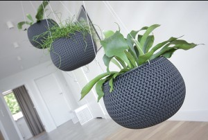 Vazonas SPLOFY BOWL WS pakabinamas 2,3 L D239xH161 mm antracito sp. Prosperplast