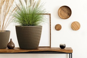 Vazonas SPLOFY ECO WOOD 3 L D187xH158 mm šv.ruda sp. Prosperplast