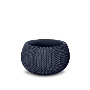 Vazonas SPLOFY BOWL 9 l D370xH218 mm antracito sp. Prosperplast
