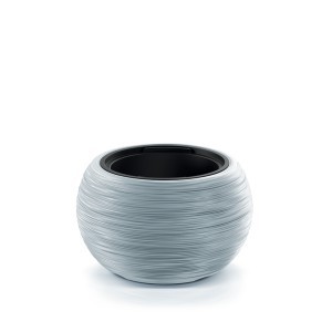 Vazonas FURU BOWL su įdėklu 18/8 L D378xH230 mm šv. pilka sp. Prosperplast