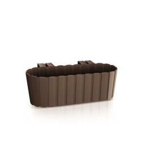Vazonas BOARDEE lovelis pakabinamas 4,9 L 212x383x130 mm ruda sp. Prosperplast