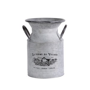 Vaza/vazonas metalinis D18xH26 cm Sunnydays 14006