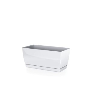 Vazonas COUBI CASE 2,5 L 240x120x110 mm balta sp. Prosperplast