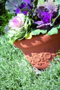 Vazonas SUNNY 22 L D400xH307 mm plytų sp. Prosperplast