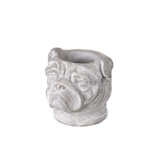 Vazonas betoninis Buldogas D19xH19 cm pilkos sp. Parlane 102282