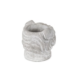 Vazonas betoninis Buldogas D19xH19 cm pilkos sp. Parlane 102282