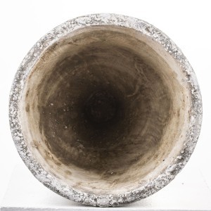 Vazonėlis betoninis pilkas 18,5x16,5x16,5 cm 137954