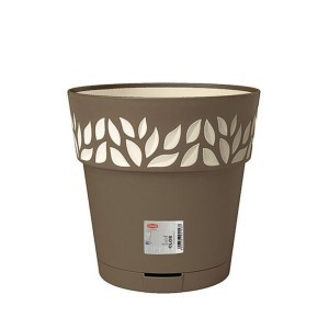 Vazonas OPERA CLOE su vand. rez. 11,8 L D30xH29 cm ruda sp. 94168 STEFANPLAST