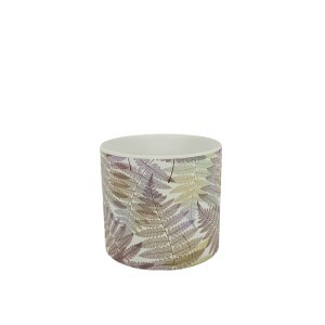 Vazonas keramikinis Lapai D13,5xH12 cm 117840