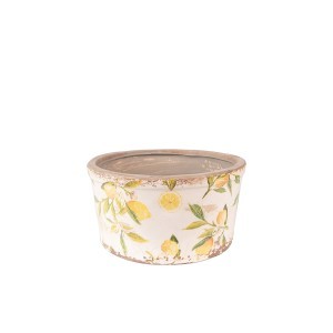 Vazonėlis keramikinis Citrinos 16x9 cm Clayre