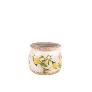 Vazonėlis keramikinis Citrinos 12x9 cm Clayre