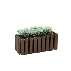 Vazonas BOARDEE lovelis 6 l 380x180x162 mm ruda sp. Prosperplast